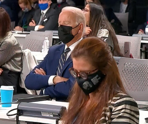 Tổng thống Biden bị nghi ngủ gật tại hội nghị COP26