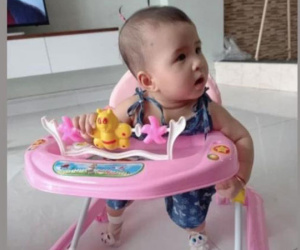 Thiên An 'phá lệ' khoe khoảnh khắc cực yêu của con gái 7 tháng tuổi, trông hệt bản sao của Jack