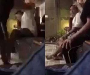 Rò rỉ loạt ảnh nghi Hồ Văn Cường có hành động không hay với chính bố ruột?