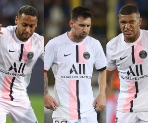 PSG vỡ mộng với tam tấu Messi - Mbappe - Neymar