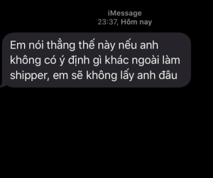 Bạn gái đòi đường ai nấy đi vì bạn trai cứ làm shipper mãi, nam thanh niên bức xúc cãi lại: 'Tiền ăn, tiền chơi, tiền quà cho nó cũng từ đấy mà ra chứ đâu!'