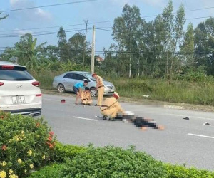 Đôi nam nữ nguy kịch sau khi thông chốt, đâm vào CSGT