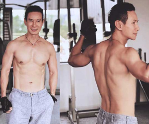 Lý Hải khiến fan 'phát ngất' vì thân hình vạm vỡ, 'múi cuồn cuộn' ở tuổi U60