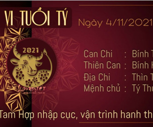 Tử vi thứ 5 ngày 04/11/2021 của 12 con giáp: Tý vận trình hanh thông, Mão gặp bất lợi