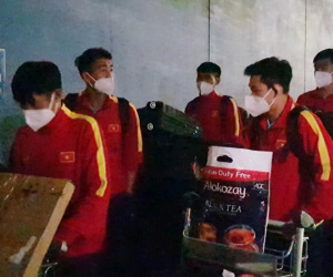 ĐT U23 Việt Nam trở về nước sau khi hoàn thành mục tiêu giành vé tham dự VCK U23 châu Á 2022
