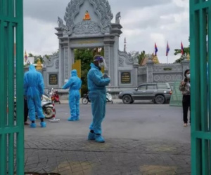 Campuchia đứng đầu châu Á về tiêm phòng Covid-19