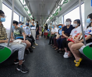 Ngày đầu chạy tàu Cát Linh - Hà Đông: Phục vụ bao nhiêu lượt khách?