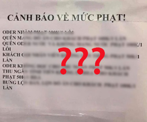 Tranh cãi chuyện quán ăn ra quy định phạt nhân viên gắt gao từng li từng tí: Khách gọi không thưa trừ 50k, order sai mất luôn 100k