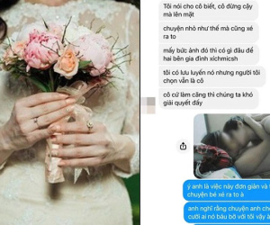 Sát ngày cưới, cô dâu phát hiện chú rể ngủ 'kỷ niệm' với tình cũ, thái độ của mẹ chồng lại càng gây phẫn nộ