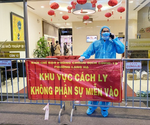 Quận Đống Đa: Phong toả tạm thời khu vực ghi nhận các ca F0