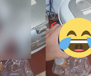 Nhậu say đói bụng nên lục nồi cơm điện, sáng hôm sau cô gái mở nồi thấy cảnh tượng khóc không ra nước mắt