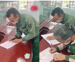 'Ông bà anh' dắt tay nhau đi đăng kí kết hôn dù đã ngoài 60 tuổi, cư dân mạng: 'Nhìn là thấy muốn yêu rồi!'