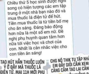 Bị mách phụ huynh tội tụ tập hút thuốc lá, học sinh đăng story xúc phạm cô giáo, ngôn từ xưng hô khiến dân tình lắc đầu ngao ngán