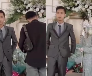 Drama đám cưới thu hút hơn 3 triệu lượt xem: Cô dâu ôm người yêu cũ khóc nức nở, phản ứng của chú rể khiến người xem vừa buồn cười vừa thương