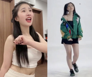 Cận cảnh vóc dáng Tiểu Hý qua camera của người ta: Có xinh như trên 'tóp tóp'?