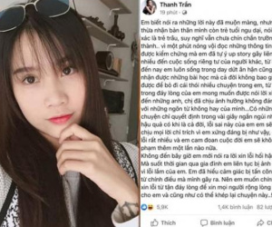 Đến lượt Thanh Trần lên tiếng xin lỗi về kỳ án 'trà xanh': 'Em thừa nhận mình ngu dại'