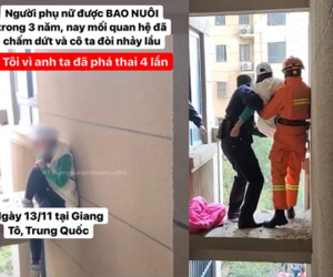 Chuyện thật như đùa: 'Tiểu tam' gào khóc, đòi nhảy lầu tự tử vì người tình bao nuôi suốt 3 năm bất ngờ 'quay xe' về với vợ con