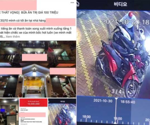 SỐC: Cô gái đi ăn mất xe SH 100 triệu, nhà hàng đền 10 triệu vì 'lỗi ở khách hàng' đang ăn bão 1 sao và chỉ trích dữ dội trên MXH!