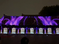 Choáng ngợp công nghệ 3D Mapping trình chiếu tại Văn Miếu - Quốc Tử Giám