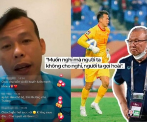Ông Park có sốc khi thủ môn Tấn Trường nói muốn nghỉ mà không cho nghỉ, gọi hoài?