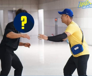 Running Man tung ảnh gây 'bão': Trương Thế Vinh đấu tay đôi cùng khách mời bí ẩn, netizen chắc kèo Kim Jong Kook, hóng trận chiến 'Voi - Hổ'