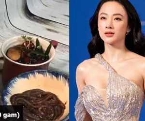Từng bị xử phạt 7,5 triệu đồng, Angela Phương Trinh tiếp tục gây tranh cãi gay gắt khi khoe clip cận cảnh nấu chè với giun đất sống
