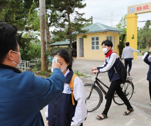 17 huyện, thị xã tại Hà Nội đón học sinh trở lại trường học