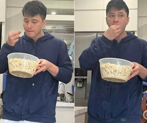Sốc với ngoại hình Huỳnh Anh sau khi chạm mốc 80kg: Lộ nọng cằm và bụng mỡ lớn, gương mặt bớt điển trai hơn hẳn