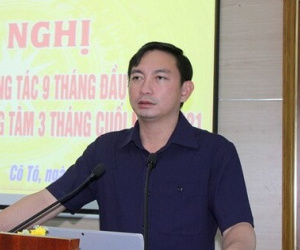 Quảng Ninh đề nghị kỷ luật mức cao nhất đối với Bí thư huyện ủy Cô Tô