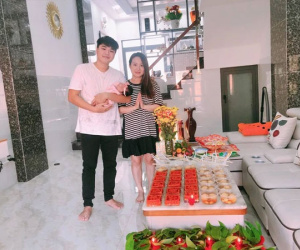 Duy Phước lo lắng vì con nhỏ có nguy cơ bệnh down, phải gánh nợ ngân hàng