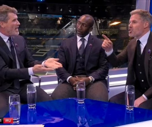Roy Keane và Jamie Carragher đối đầu nảy lửa vì MU để Ronaldo dự bị