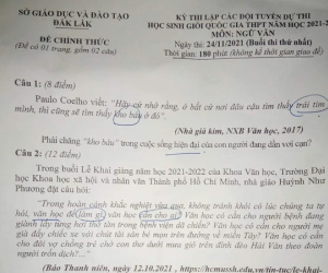Đề thi Văn khó đến mức '9 điểm trên tay, 1 điểm trên giấy', 12 năm 'văn vở' đọc xong chỉ biết thốt lên: Quá hay!
