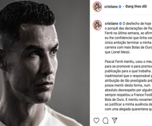 Ronaldo chỉ trích thậm tệ cha đẻ Quả Bóng Vàng