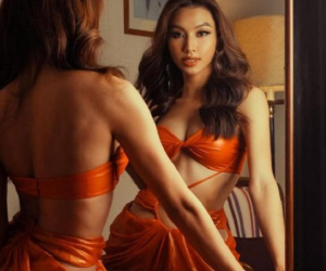 Thùy Tiên khoe trọn đường cong nóng bỏng với thần thái kiêu sa trong bộ ảnh 'độc quyền' của Best in Swimsuit - Miss Grand International 2021