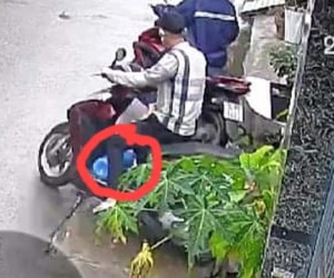 2 đối tượng nhanh tay lấy trộm cả xe máy lẫn bình oxy sắp được chuyển đến cho bệnh nhân Covid-19 nặng