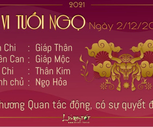 Tử vi thứ 5 ngày 02/12/2021 của 12 con giáp: Mùi tài lộc tăng tiến, Mão mất tiền