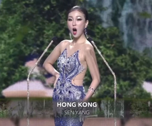 Không còn 'tấu hài', Miss Grand Hong Kong sang chảnh tuyệt đối đêm Bán kết
