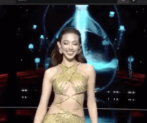 Thùy Tiên hở bạo nhất Top 5, khán giả không khỏi sốc vì chiếc váy xuyên thấu lại cắt xẻ không nương tay