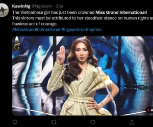 Truyền thông quốc tế rần rần đưa tin Thùy Tiên đăng quang Miss Grand, còn netizen khắp thế giới phản ứng ra sao?