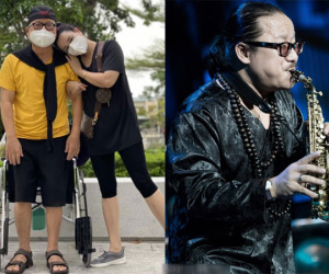 Sau 4 tháng đột quỵ, sức khỏe saxophone Trần Mạnh Tuấn tiến triển tốt, đã đứng được và đang tập đi