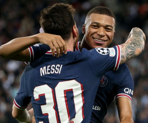 Messi và Mbappe cùng lập cú đúp, PSG hủy diệt Club Brugge