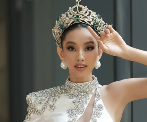Thùy Tiên diện lại layout đêm chung kết trên truyền hình Thái Lan: Đẹp thế này bảo sao không đăng quang