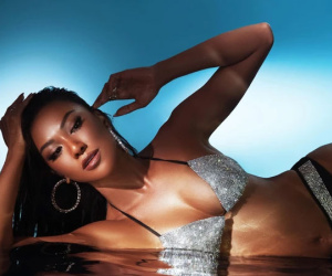 'Nóng hừng hực' với bộ ảnh swimsuit của Kim Duyên trước thềm bán kết: Sắc vóc đậm màu Hoàn vũ