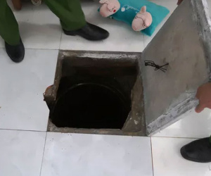 Đào hầm trong phòng ngủ 'trốn nã' hơn một năm