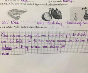 Viết văn nói về bố, cô bé khiến dân tình phải dụi mắt đọc đi đọc lại khi tả đến nghề nghiệp