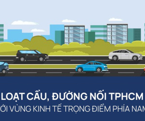 Loạt cầu, đường nối TPHCM với vùng kinh tế trọng điểm phía Nam đang thi công tới đâu?
