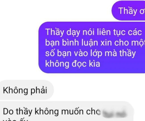 Học trò không được duyệt vào lớp online vì trễ 15 phút, nghe lời giải thích của thầy không ai dám ấm ức