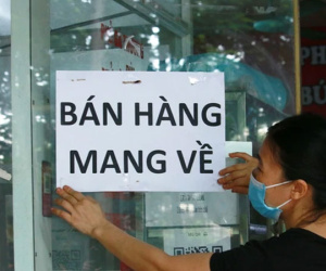 Nóng: Một quận trung tâm ở Hà Nội chỉ được phép bán hàng mang về, khuyến cáo dân hạn chế ra đường