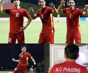 Không 'dám' công khai chúc mừng ông Park và tuyển Việt Nam, nhưng HLV Kiatisak lại có hành động cực đẹp với Công Phượng
