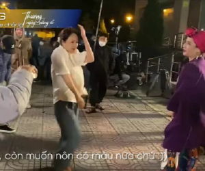 Lan Phương mặc phong phanh giữa trời đông, rét run bần bật vẫn diễn cảnh say xuất thần gây bão mạng
